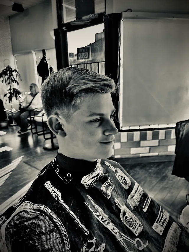 Texture & Shape — photographed at Salam’s Barber